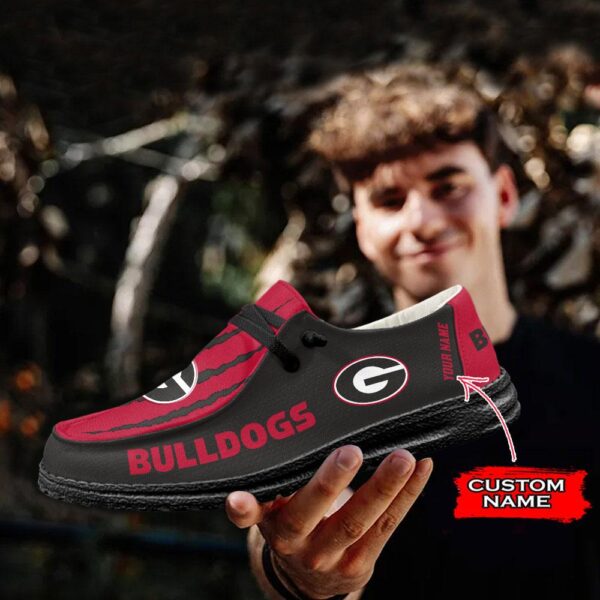 Tubopro Georgia Bulldogs Hey Dude Shoes For Men And Women - Image 4