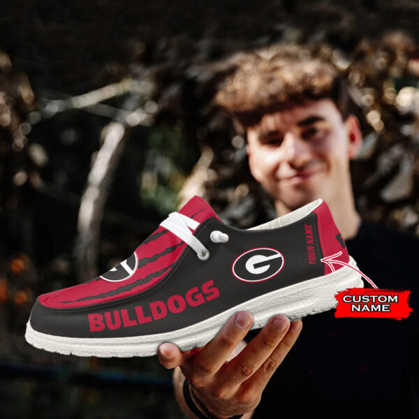 Tubopro Georgia Bulldogs Hey Dude Shoes For Men And Women - Image 3