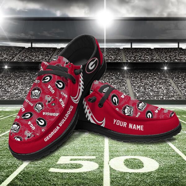 Tubopro Georgia Bulldogs Hey Dude Shoes For Men And Women - Image 2