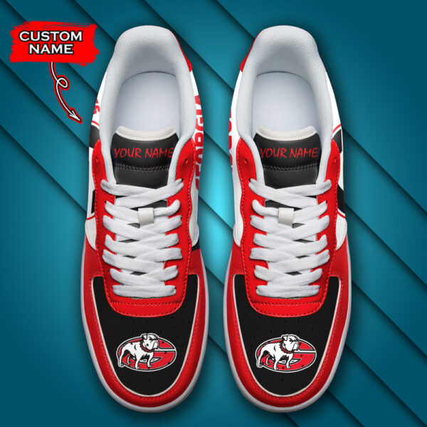Tubopro Georgia Bulldogs NCAA Air Low-Top Sneakers Shoes For Men And Women - Image 4