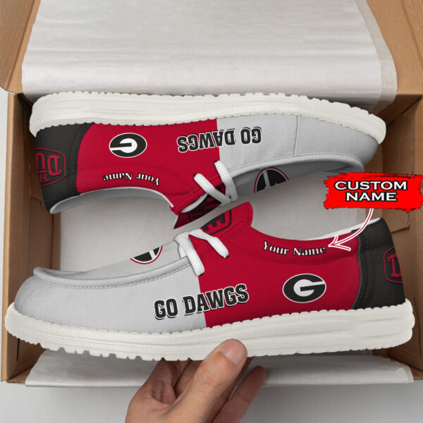 Tubopro Georgia Bulldogs Personalized Hey Dude Shoes For Men And Women - Image 2