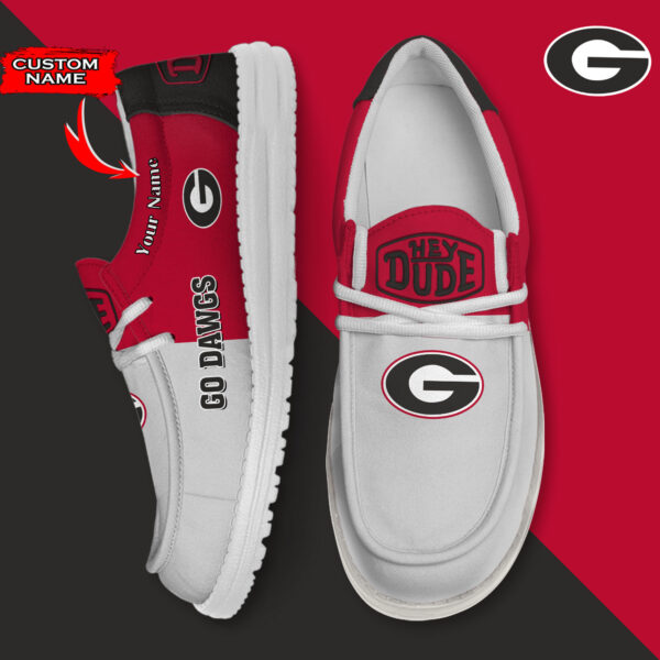 Tubopro Georgia Bulldogs Personalized Hey Dude Shoes For Men And Women