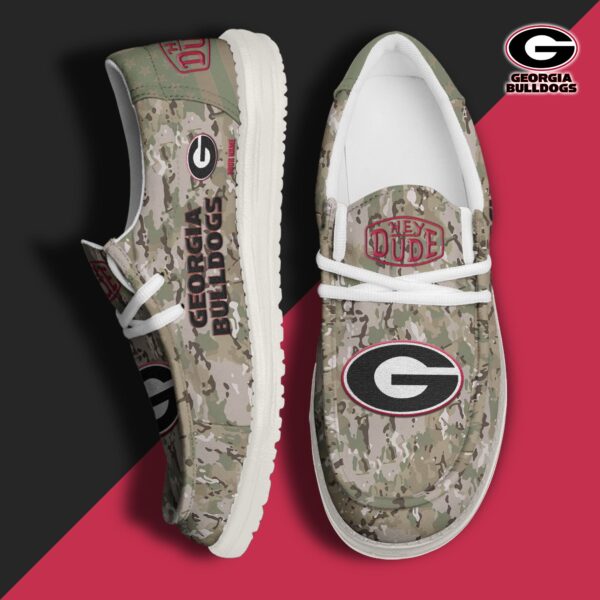 Tubopro Georgia Bulldogs Personalized Hey Dude Shoes For Men And Women