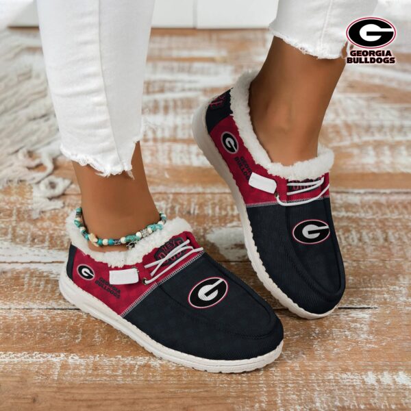 Tubopro Georgia Bulldogs Personalized Hey Dude Shoes For Men And Women