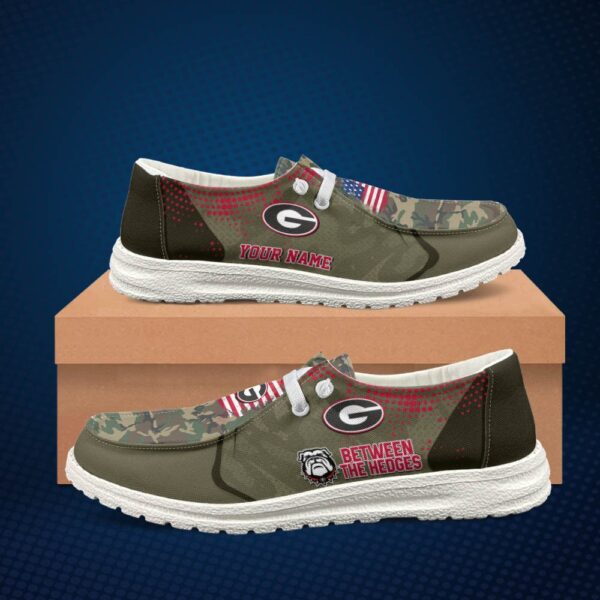 Tubopro Georgia Bulldogs Personalized Hey Dude Shoes For Men And Women - Image 2