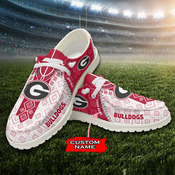 Tubopro Georgia Bulldogs Personalized Hey Dude Shoes For Men And Women - Image 6