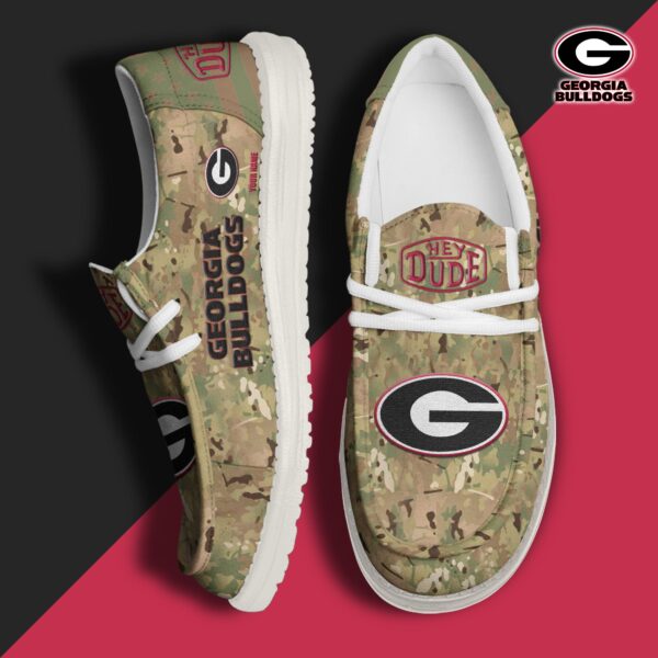 Tubopro Georgia Bulldogs Personalized Hey Dude Shoes For Men And Women