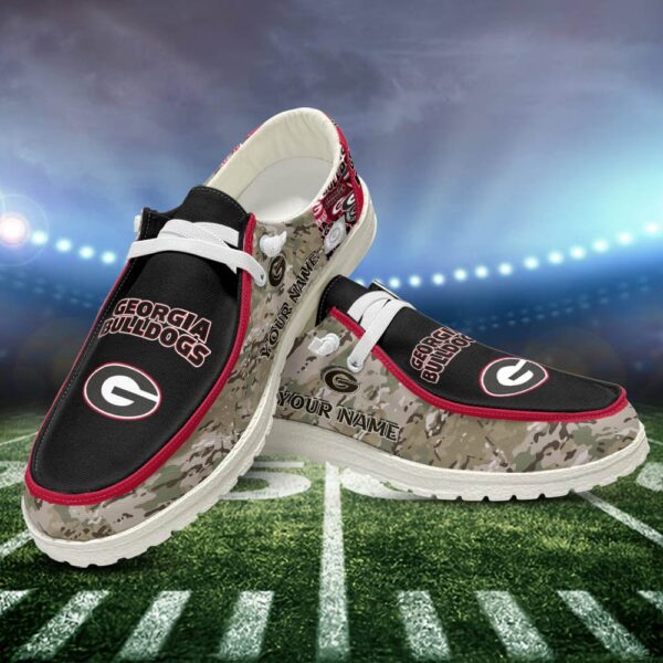 Tubopro Georgia Bulldogs Personalized Hey Dude Shoes For Men And Women