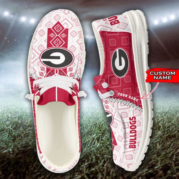 Tubopro Georgia Bulldogs Personalized Hey Dude Shoes For Men And Women - Image 4