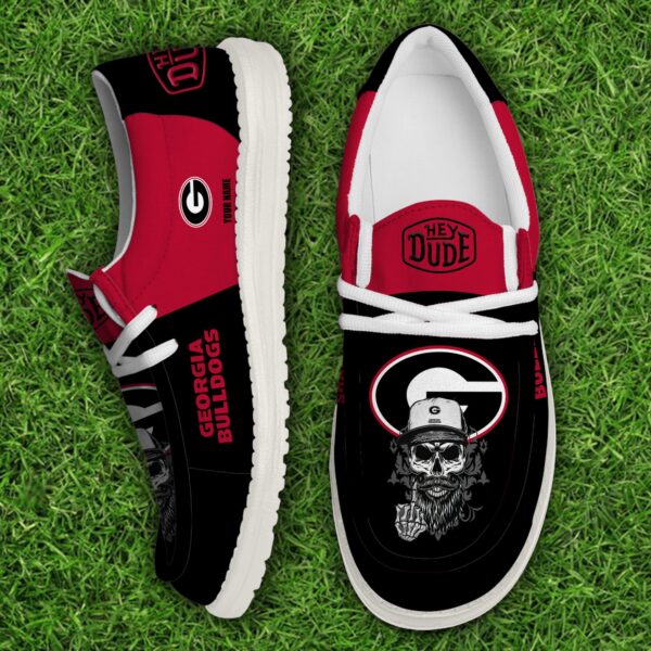 Tubopro Georgia Bulldogs Personalized Hey Dude Shoes For Men And Women