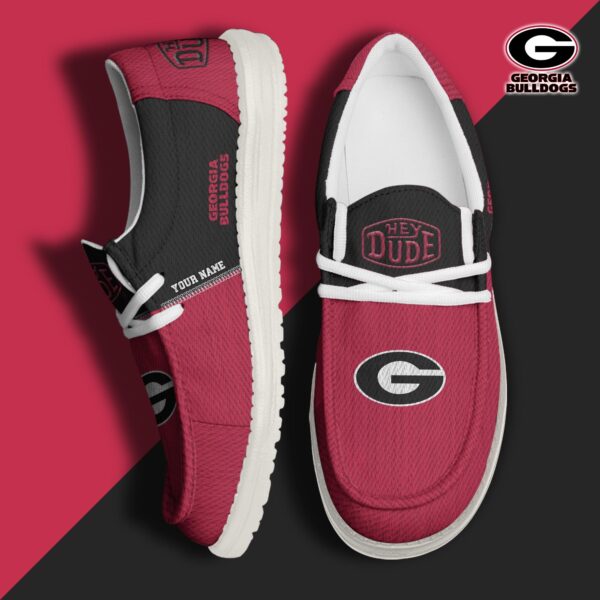 Tubopro Georgia Bulldogs Personalized Hey Dude Shoes For Men And Women