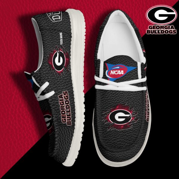 Tubopro Georgia Bulldogs Personalized Hey Dude Shoes For Men And Women