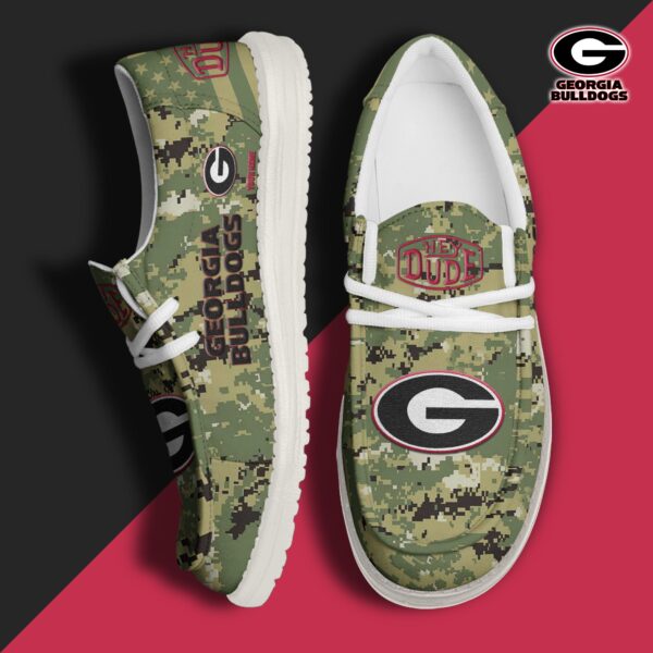 Tubopro Georgia Bulldogs Personalized Hey Dude Shoes For Men And Women