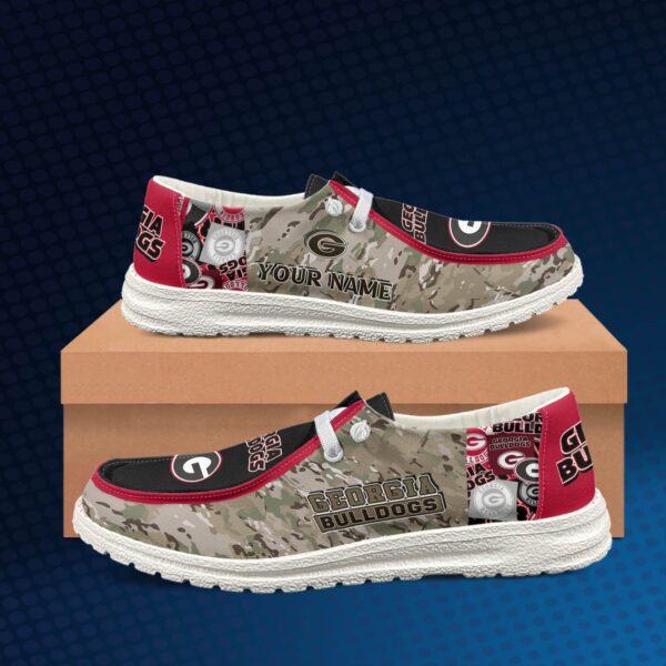 Tubopro Georgia Bulldogs Personalized Hey Dude Shoes For Men And Women - Image 2