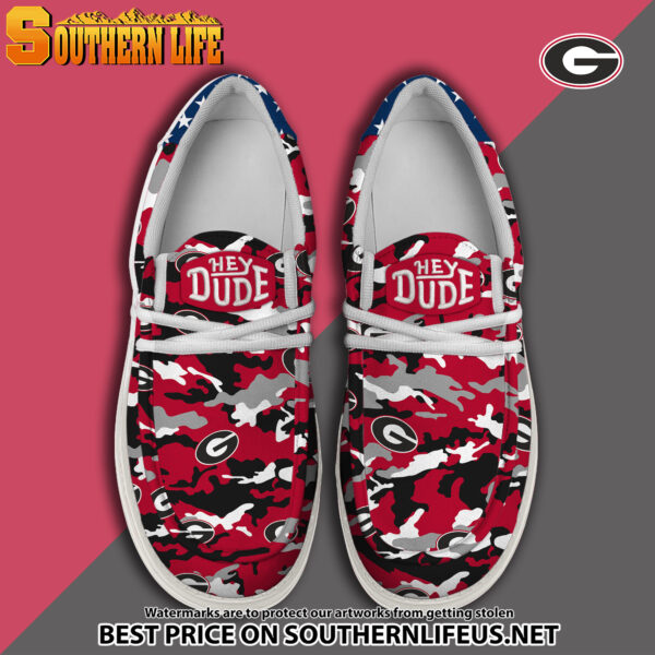 Tubopro Georgia Bulldogs Personalized Hey Dude Shoes For Men And Women