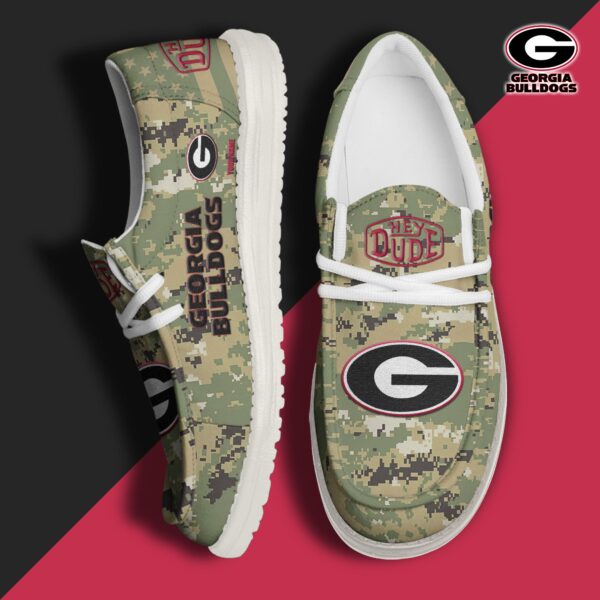 Tubopro Georgia Bulldogs Personalized Hey Dude Shoes For Men And Women