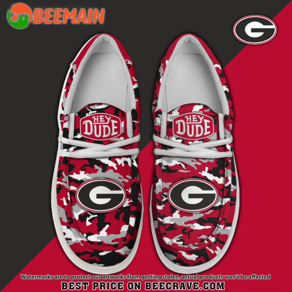 Tubopro Georgia Bulldogs Personalized Hey Dude Shoes For Men And Women