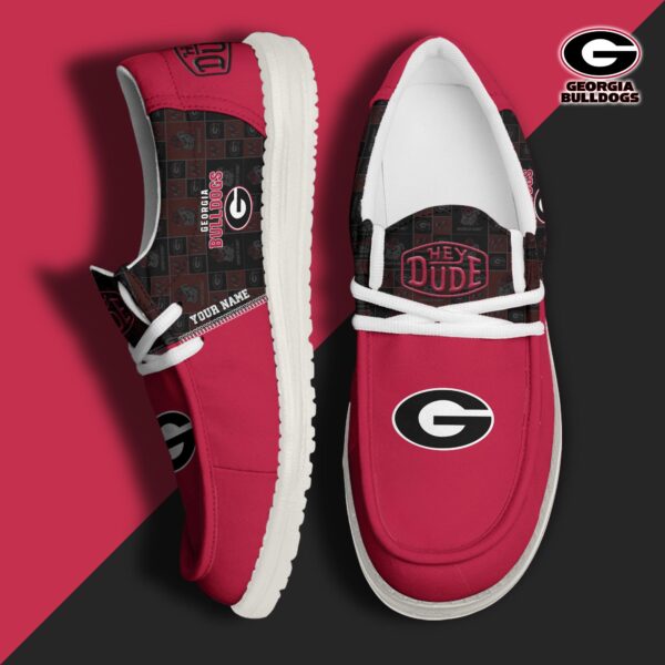 Tubopro Georgia Bulldogs Personalized Hey Dude Shoes For Men And Women