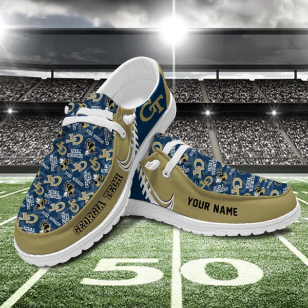 Tubopro Georgia Tech Yellow Jackets Hey Dude Shoes For Men And Women