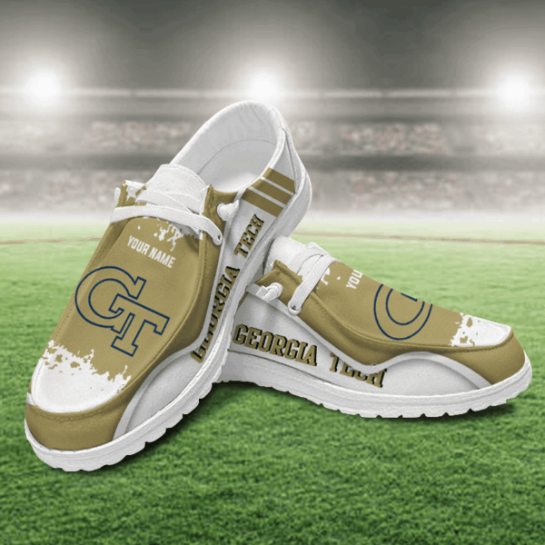 Tubopro Georgia Tech Yellow Jackets Hey Dude Shoes For Men And Women