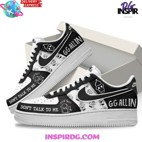 Tubopro GG Allin Dont Talk To Me Air Low-Top Sneakers Shoes For Men And Women - Image 3
