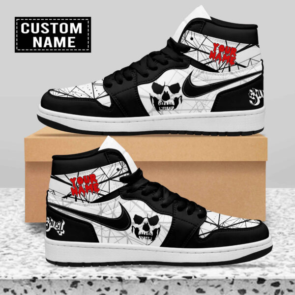 Tubopro Ghost AJ1 High Sneakers Shoes For Men And Women - Image 2