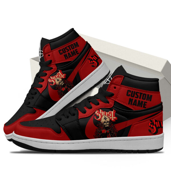 Tubopro Ghost AJ1 High Sneakers Shoes For Men And Women - Image 3
