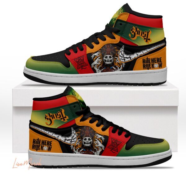 Tubopro Ghost AJ1 High Sneakers Shoes For Men And Women