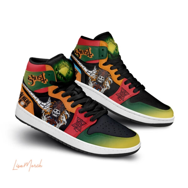 Tubopro Ghost AJ1 High Sneakers Shoes For Men And Women - Image 3