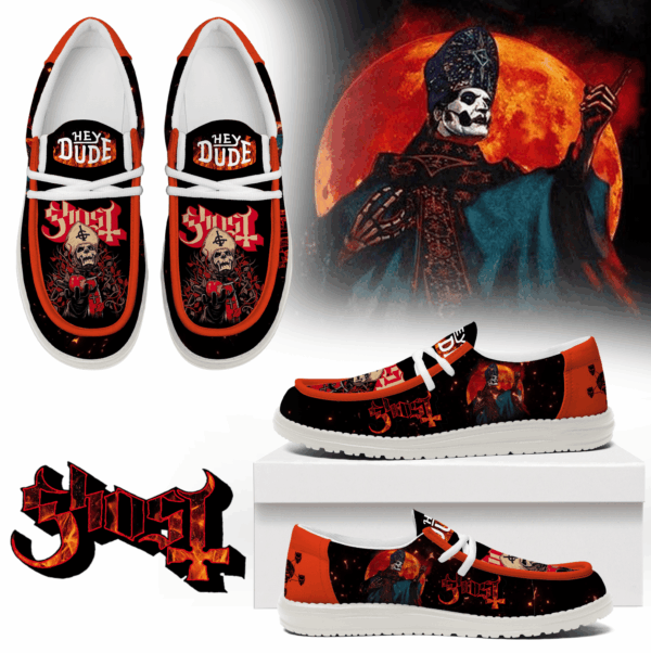 Tubopro Ghost Personalized Hey Dude Shoes For Men And Women