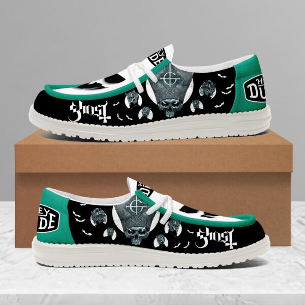 Tubopro Ghost Personalized Hey Dude Shoes For Men And Women - Image 2