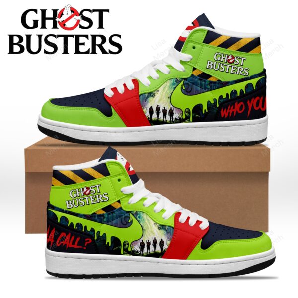 Tubopro Ghostbusters AJ1 High Sneakers Shoes For Men And Women