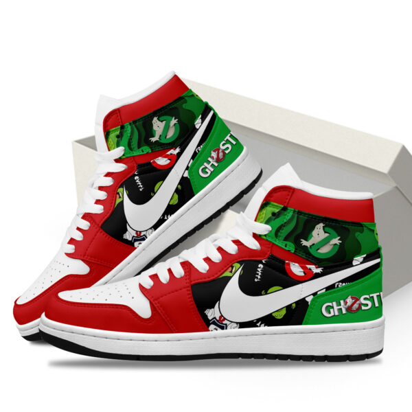 Tubopro Ghostbusters AJ1 High Sneakers Shoes For Men And Women - Image 2