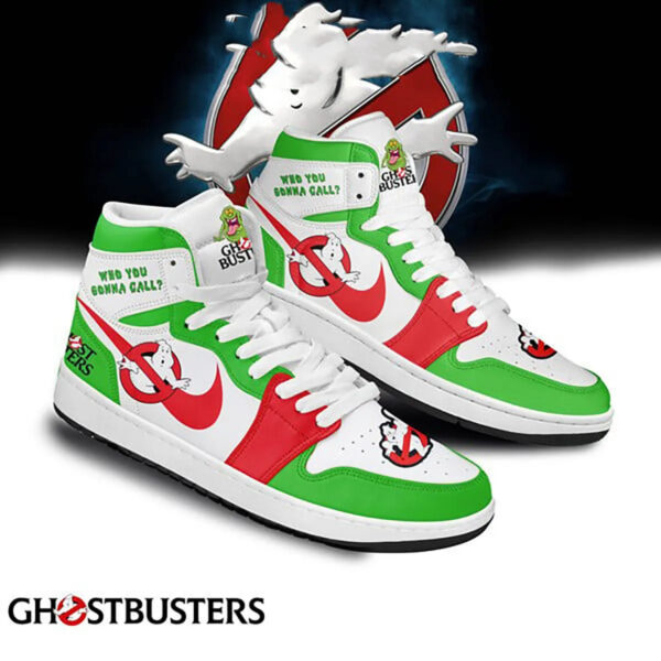 Tubopro Ghostbusters Who You Gonna Call AJ1 High Sneakers Shoes For Men And Women