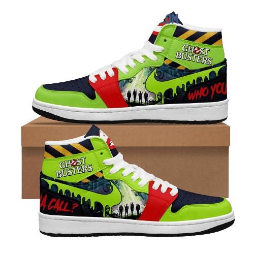 Tubopro Ghostbusters Who You Gonna Call Save You AJ1 High Sneakers Shoes For Men And Women