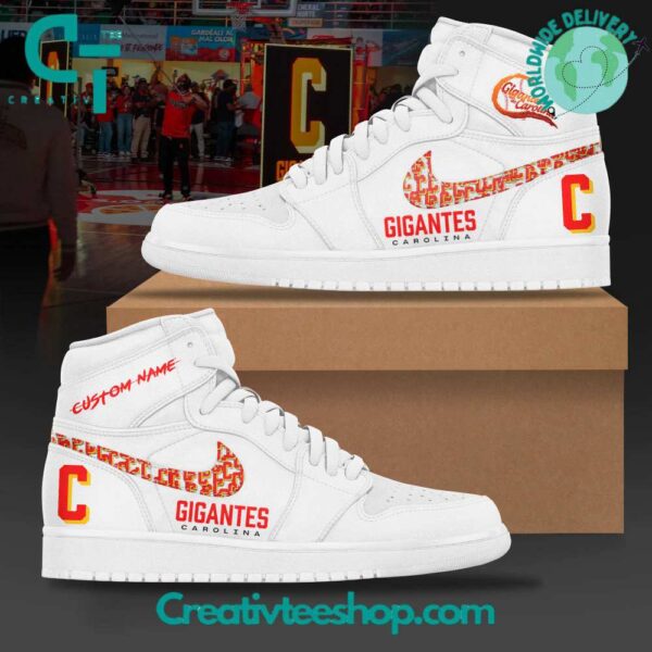 Tubopro Gigantes de Carolinalogo AJ1 High Sneakers Shoes For Men And Women