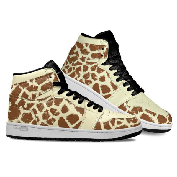 Tubopro Giraffe Skin AJ1 High Sneakers Shoes For Men And Women - Image 3