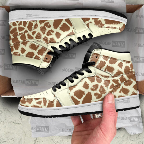 Tubopro Giraffe Skin AJ1 High Sneakers Shoes For Men And Women