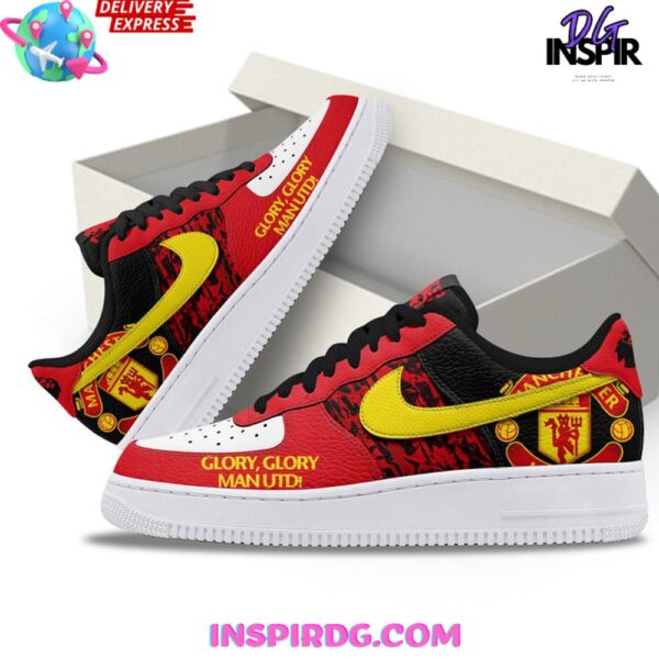 Tubopro Glory Manchester United Air Low-Top Sneakers Shoes For Men And Women - Image 2