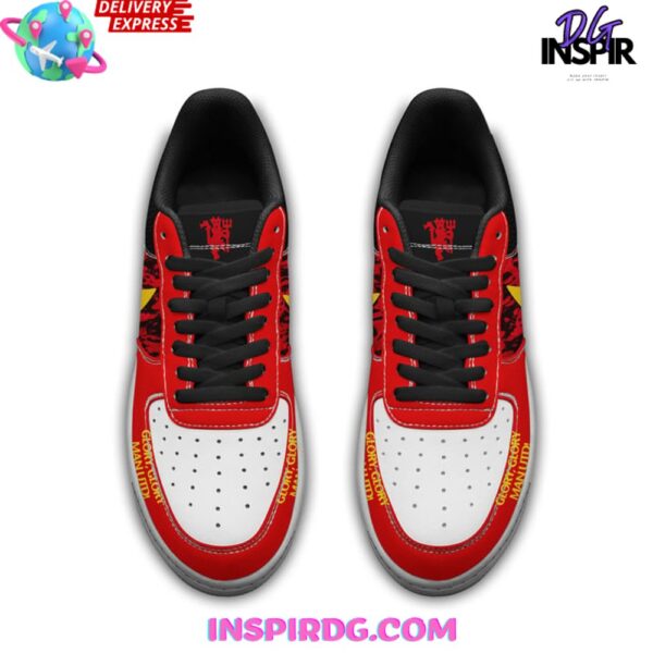 Tubopro Glory Manchester United Air Low-Top Sneakers Shoes For Men And Women - Image 3