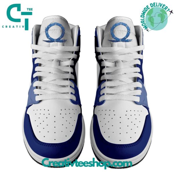 Tubopro God Of Wars AJ1 High Sneakers Shoes For Men And Women - Image 2