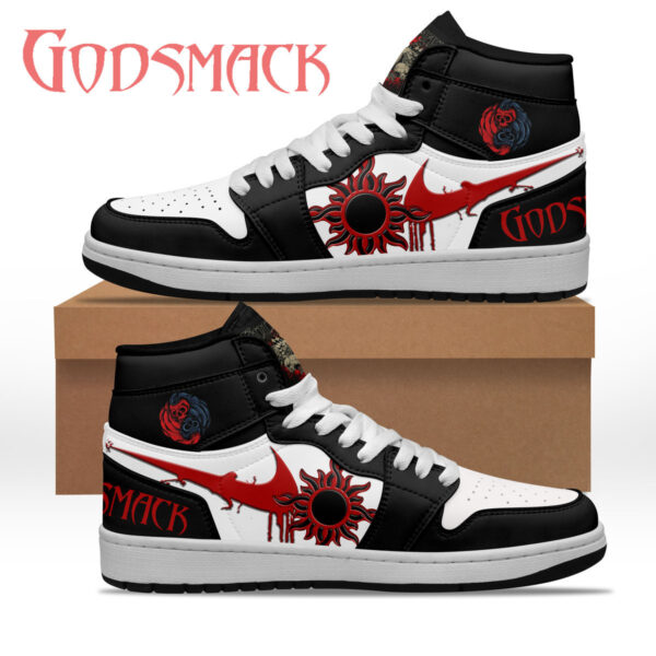 Tubopro Godsmack AJ1 High Sneakers Shoes For Men And Women
