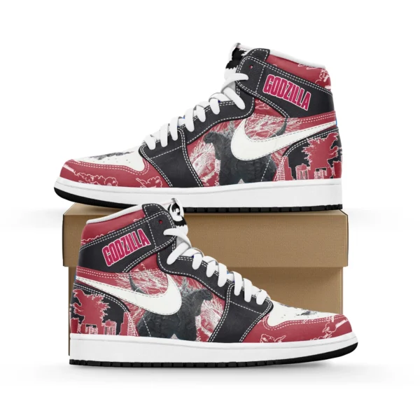 Tubopro Godzilla AJ1 High Sneakers Shoes For Men And Women - Image 2