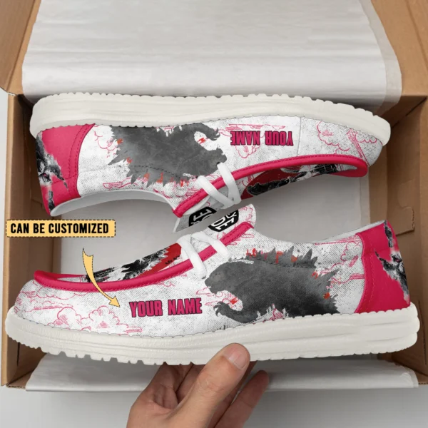 Tubopro Godzilla Personalized Hey Dude Shoes For Men And Women - Image 2
