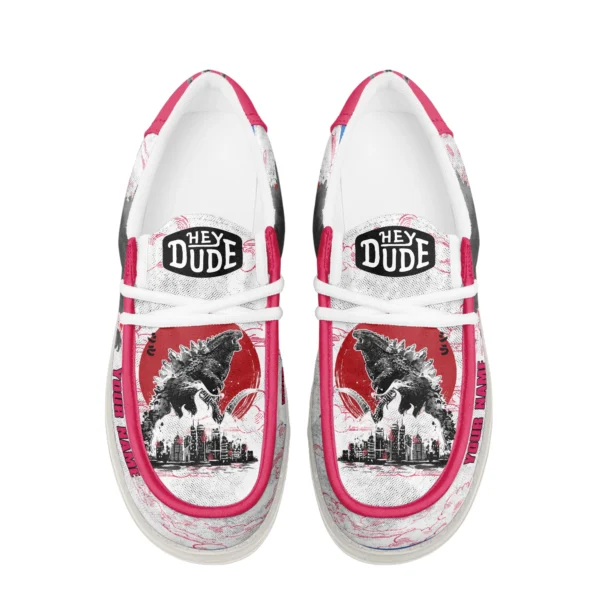Tubopro Godzilla Personalized Hey Dude Shoes For Men And Women - Image 3