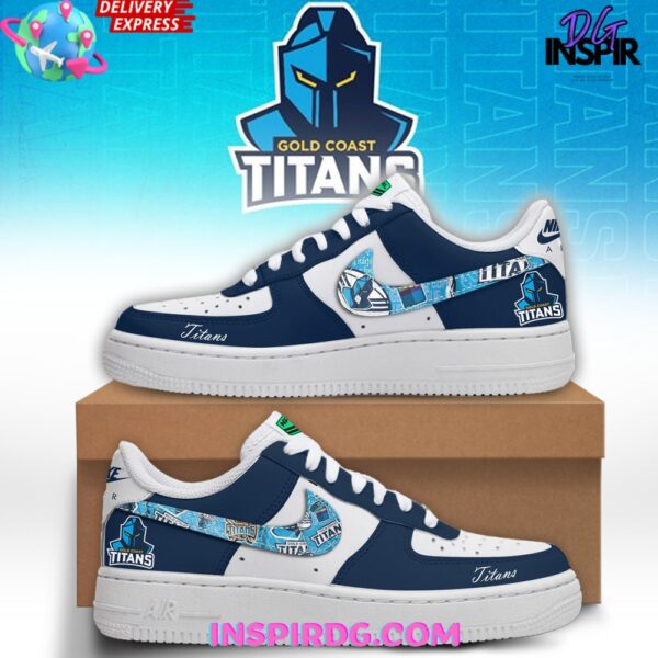 Tubopro Gold Coast Titans Air Low-Top Sneakers Shoes For Men And Women