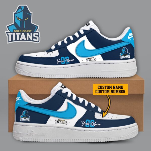Tubopro Gold Coast Titans Air Low-Top Sneakers Shoes For Men And Women