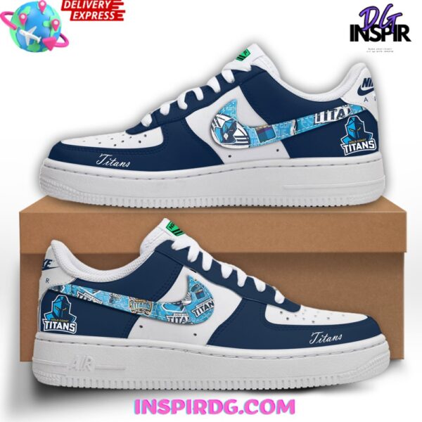 Tubopro Gold Coast Titans Air Low-Top Sneakers Shoes For Men And Women - Image 2