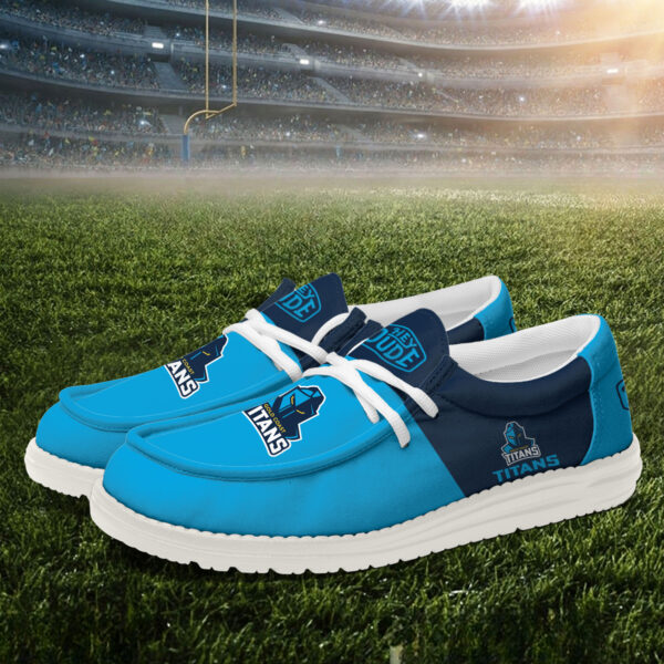 Tubopro Gold Coast Titans Personalized Hey Dude Shoes For Men And Women - Image 2