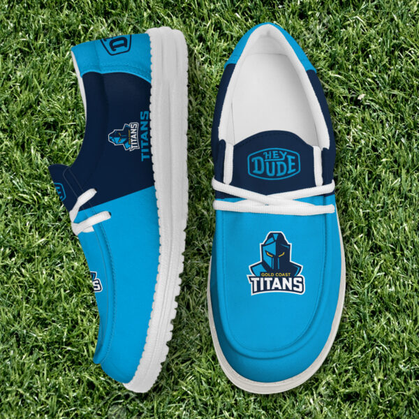 Tubopro Gold Coast Titans Personalized Hey Dude Shoes For Men And Women